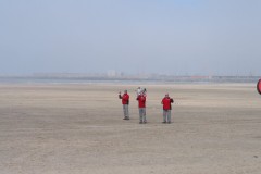 Lentevliegeren strand Zeebrugge (B) 25 maart 2012