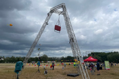 Vlieger happening linkeroever Antwerpen 25 Mei 2025